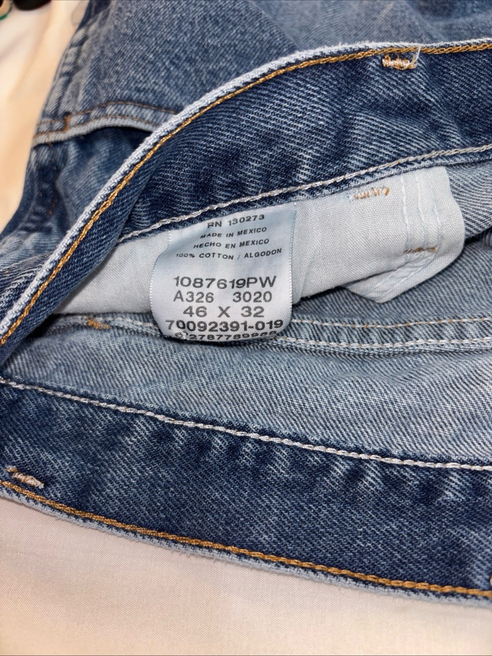 Classic Rustler Men's Blue Denim Jeans. J-12 - Picture 11 of 11